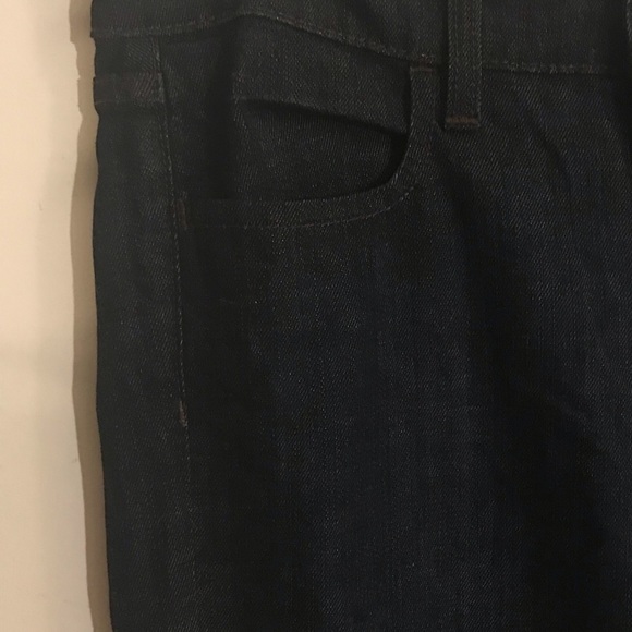 J. Crew High Heel Flare Dark Wash Jeans - Picture 4 of 8